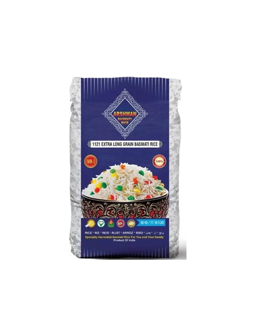 Meridian Arshman 1121 Extra Long Grain Basmati Rice 35 kg