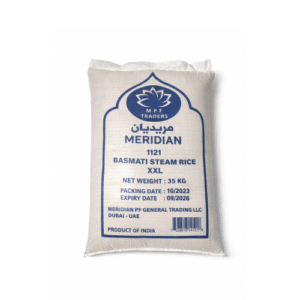 Meridian 1121 Basmati Steam Rice XXL 35KG