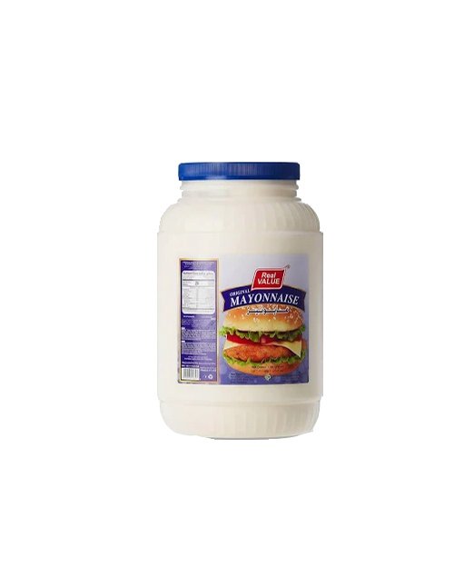 Real Value Mayonnaise Gallon 4 X 4
